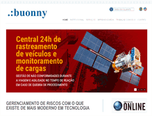 Tablet Screenshot of buonny.com.br